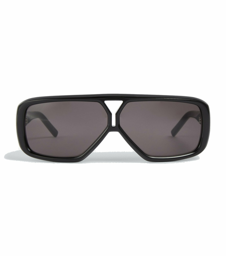 Photo: Saint Laurent - Rectangular acetate sunglasses