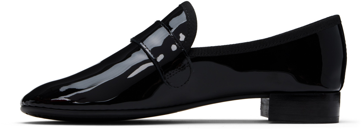 Repetto Black Michael Rubber Sole Loafers