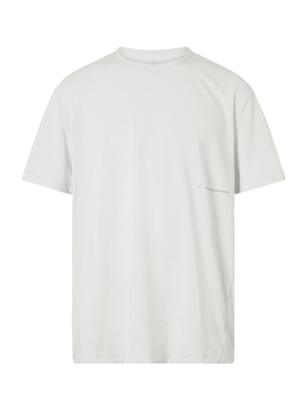 Photo: On - Post Archive Faction Running-T Jersey Top - Neutrals