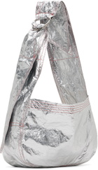 SC103 Silver Mini Cocoon Bag