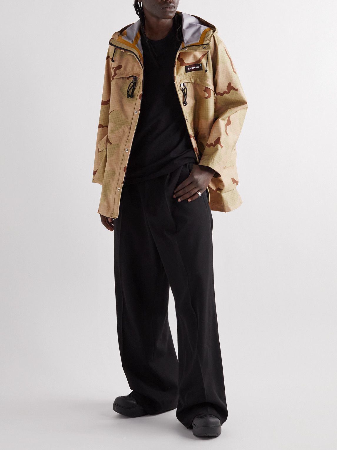 UNDERCOVER - Eastpak Logo-Appliquéd Camouflage-Print Nylon-Ripstop