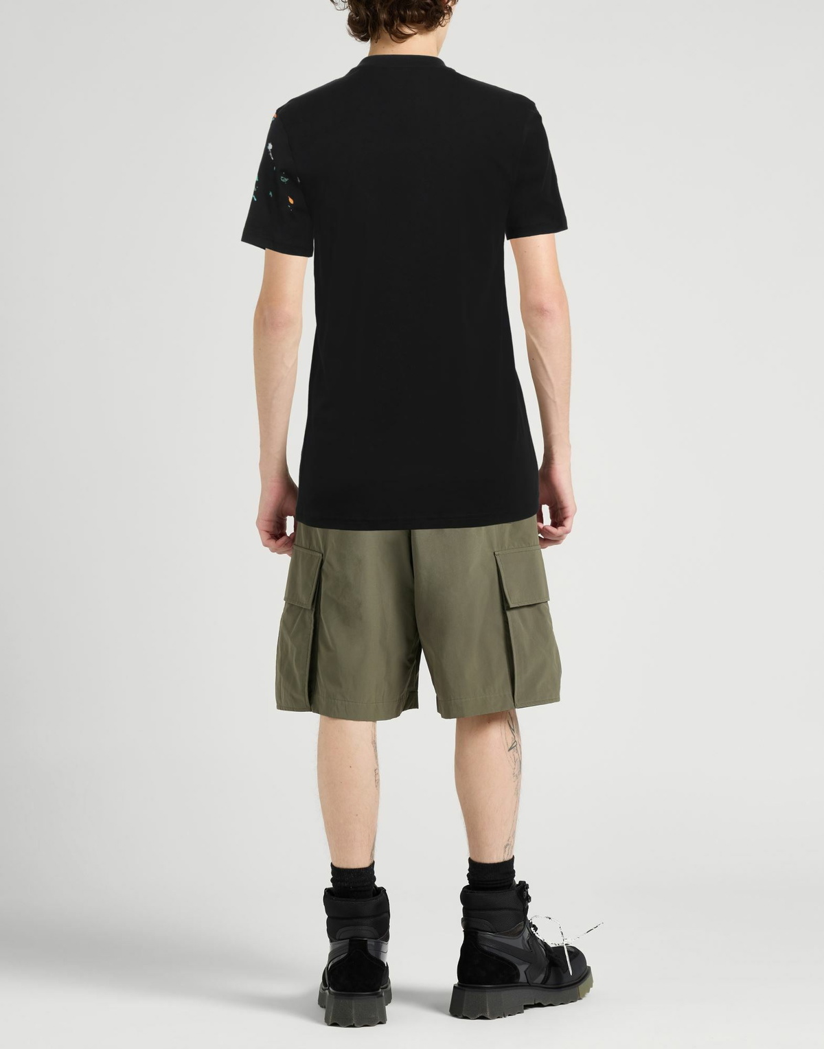 Moschino Mens T-shirt in Black