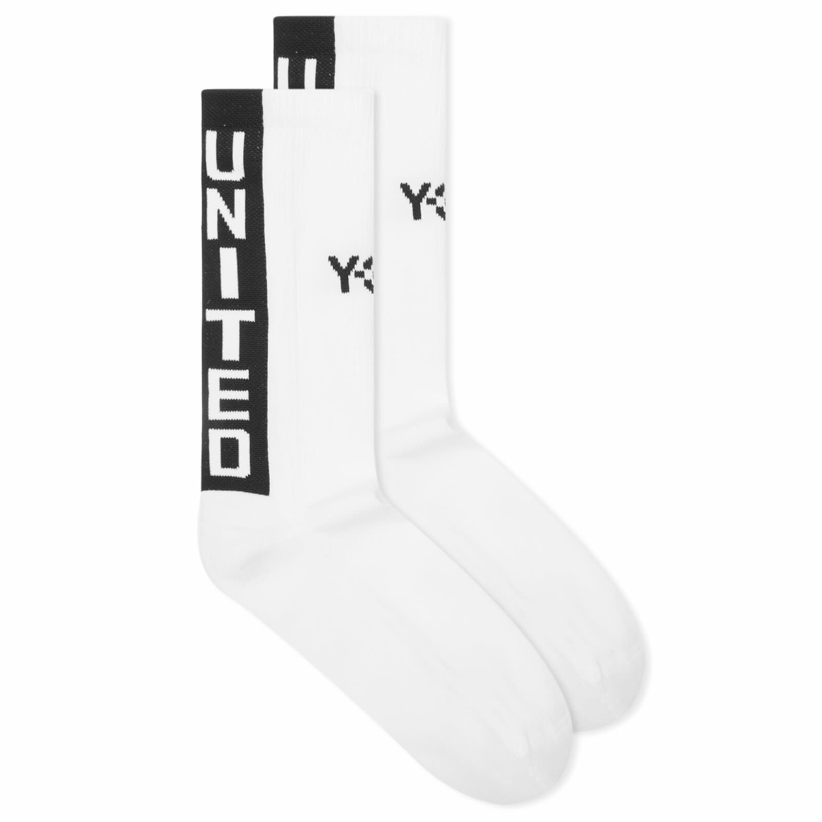 Y-3 Men's x NBHD Crew Socks in White