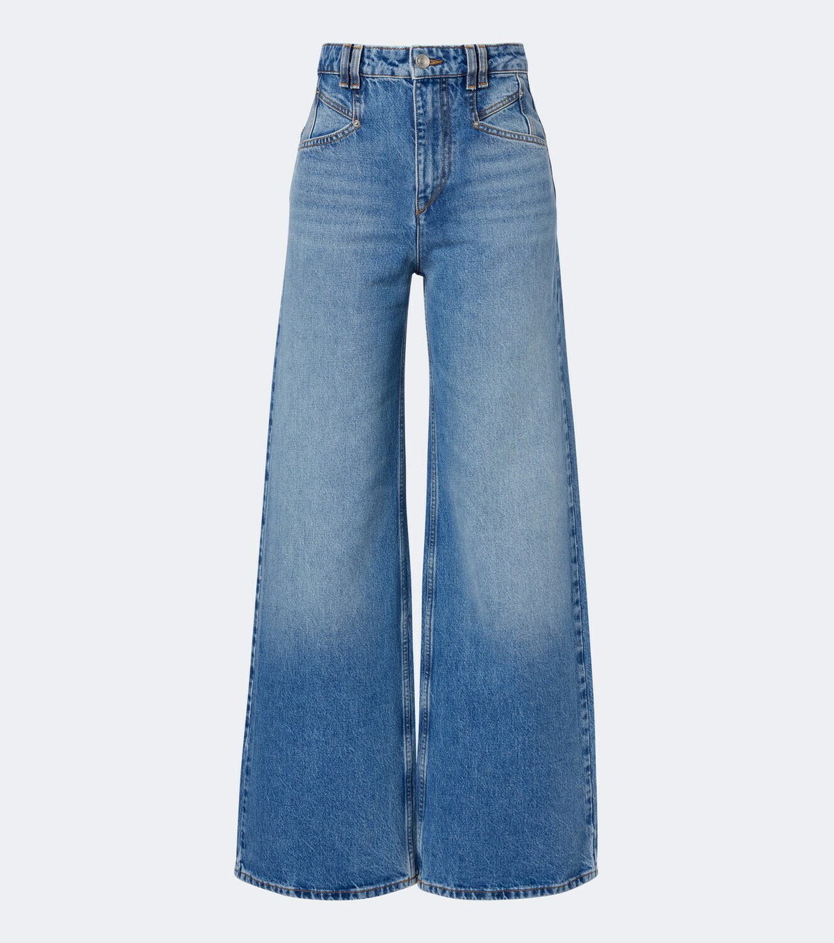 Isabel Marant Lemony wide-leg jeans