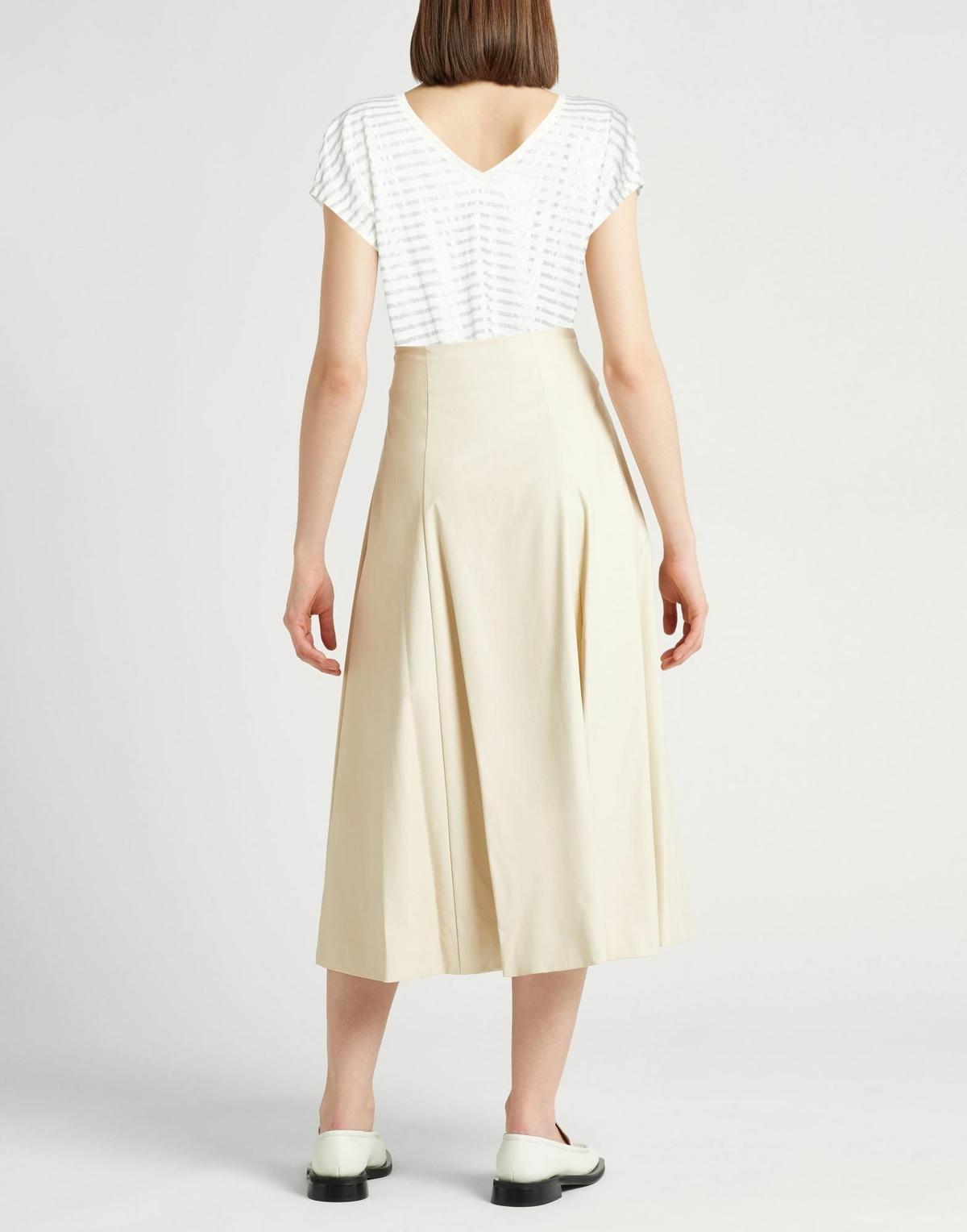 Majestic Filatures Womens T-shirt in Silver