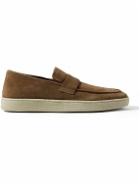 Officine Creative - Herbie Suede Loafers - Brown
