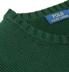 Polo Ralph Lauren - Logo-Appliquéd Cotton Sweater - Green