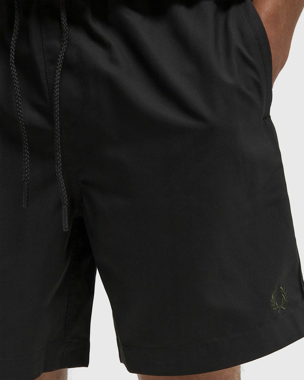 Fred Perry CLASSIC SWIMSHORT Black Mens Swimwear