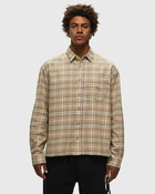 John Elliott Hemi Oversized Shirt Brown - Mens - Longsleeves