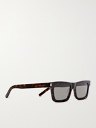 SAINT LAURENT - Square-Frame Tortoiseshell Acetate Sunglasses