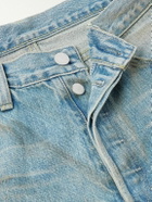 ssstein - Wide-Leg Distressed Jeans - Blue