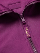 Abc. 123. - Logo-Appliquéd Jersey Track Jacket - Purple