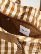 NN07 - Checked Organic Cotton Weekend Bag