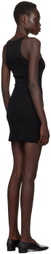 ÉTERNE Black Tank Minidress