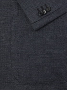 Kaptain Sunshine - Woven Wool, Linen and Hemp-Blend Suit Jacket - Gray