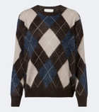 Lisa Yang Margy argyle cashmere sweater