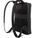 Berluti - Contraste Colour-Block Leather Backpack - Brown
