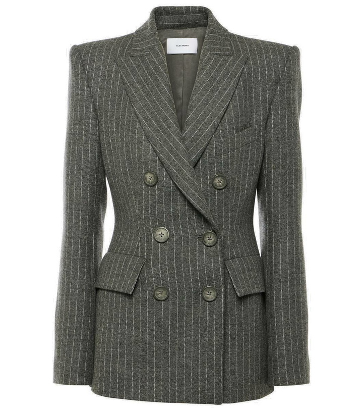 Photo: Alex Perry Pinstripe blazer