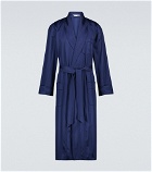 Derek Rose - Lingfield cotton satin robe