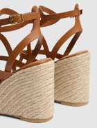 ZIMMERMANN 110mm Bay Leather Wedge Sandals