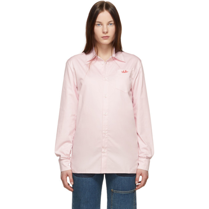 Anton Belinskiy Pink Logo Shirt