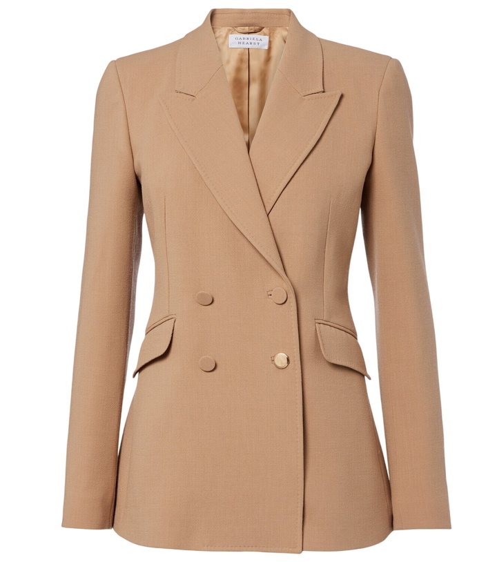 Photo: Gabriela Hearst Stephanie virgin wool blazer