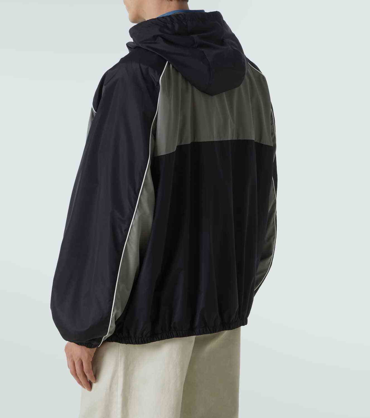 Miu Miu Logo oversized track jacket Miu Miu