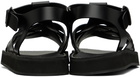 Hereu Black Beltra Sandals