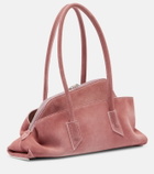 The Attico La Passeggiata Small suede tote bag