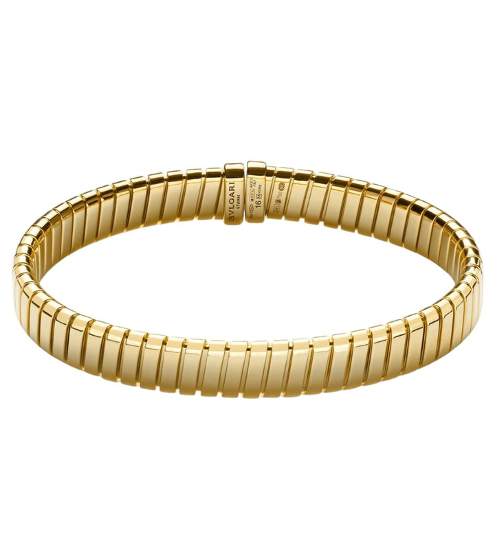Photo: Bvlgari Bvlgari Tubogas 18kt gold bracelet
