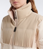 Moncler Grenoble Bessin fringed ski jacket
