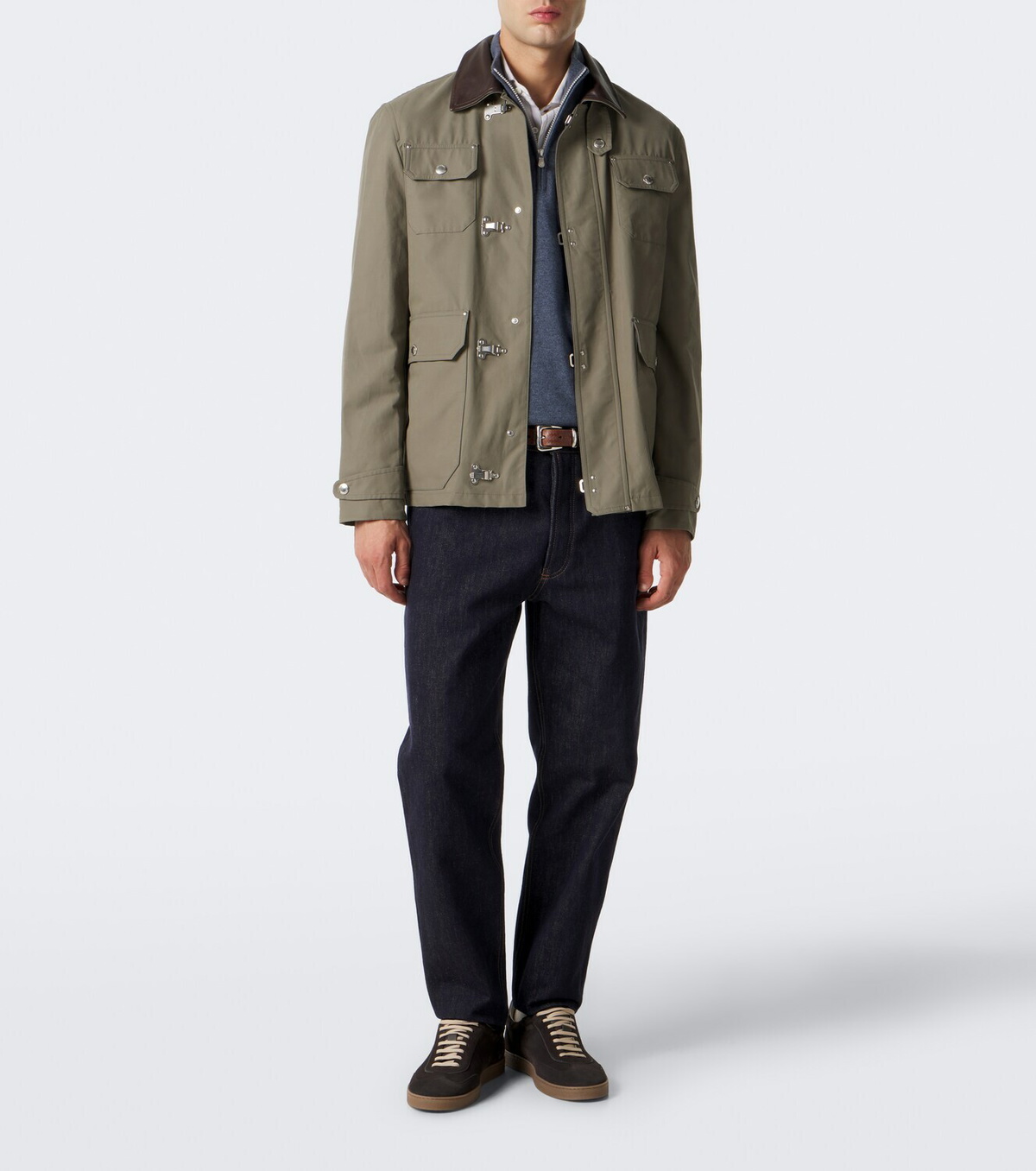 Brunello Cucinelli Cashmere half-zip sweater