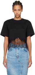 Givenchy Black Cropped T-Shirt