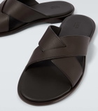 Zegna Leather sandals