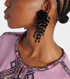 Isabel Marant Hanabi beaded clip-on earrings