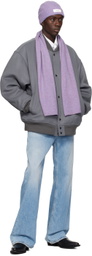LISA YANG Purple 'The Viktor' Scarf