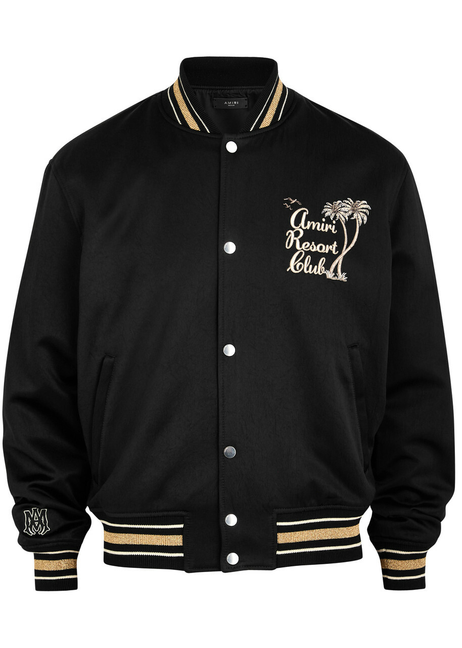 AMIRI アミリ スタジャン ブラックAmiri Resort Club AMIRI アミリ スタジャン ブラックAmiri Resort Club 取扱