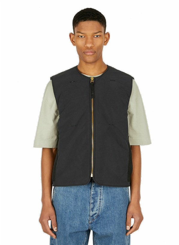 Photo: Liner Vest Jacket in Black