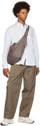 HGBB STUDIO Beige Leaf Bag