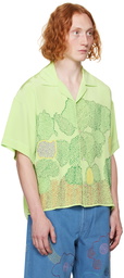 Glass Cypress Green Trees On Shirt