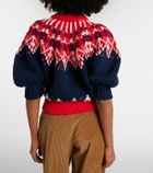 Altuzarra Marty Fair Isle cotton sweater