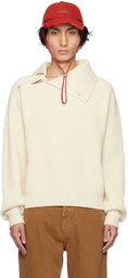 Jacquemus Off-White Le Chouchou 'La Maille Vega' Sweater