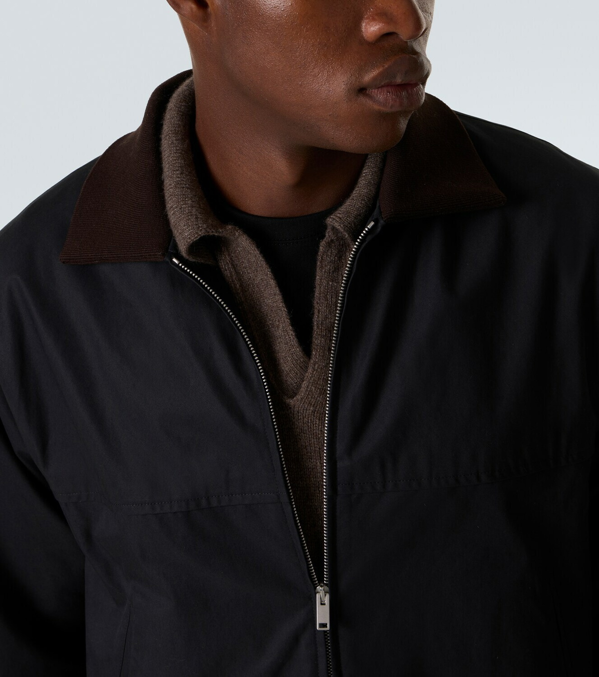The Row Mantis cotton blouson jacket