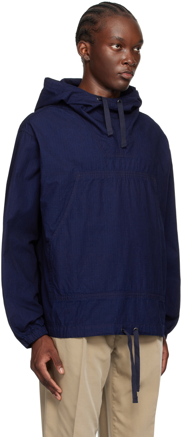 BEAMS PLUS Indigo Military Smock Jacket Beams Plus