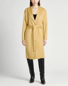 Agnona Womens Coat Mustard