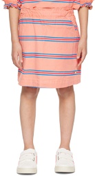 Bonmot Organic Kids Pink Striped Skirt