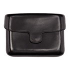 Lemaire Black Leather Card Case