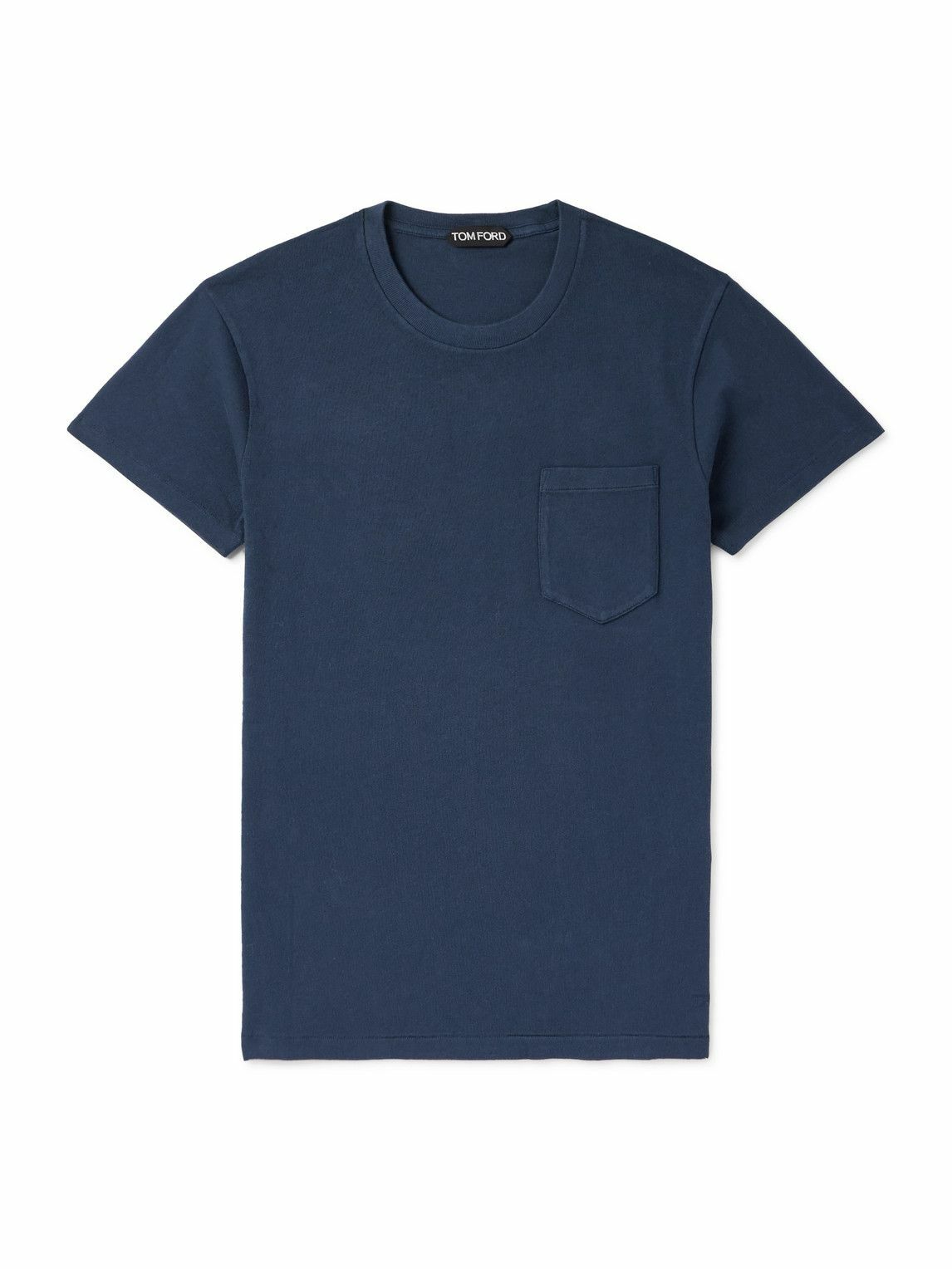 TOM FORD【コットンTシャツ☆ブラック】関税送料込 Tom Ford , Cashmere Blend SS T-Shirt in Black , BNWT 48 IT R