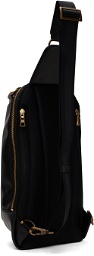 master-piece Black Gloss Sling Bag