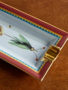 La DoubleJ - Beto Val Leaftrail Painted Porcelain Incense Holder